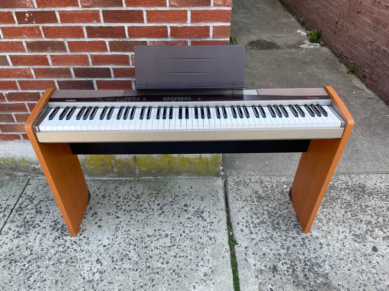 Casio Privia PX-100 with Casio CS55 Keyboard Stand | Reverb