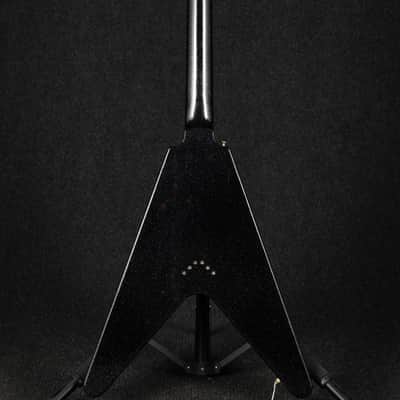 Gibson Custom Shop Flying V Custom - Ebony Sparkle image 4