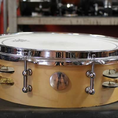 Montineri Custom Drums 4x12 Tamborine Snare Drum in Natural Finish image 8