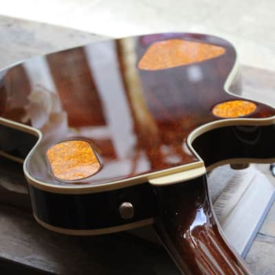 GRETSCH "G6134TGQM-59 Limited Edition Quilt Classic Penguin with Bigsby, Ebony Fingerboard, Forge Glow" HARDCASE, 4, 04 KG, LIMITED EDITION, ONLY 40 Pieces for EMEA (EUROPA,MIDDLE EAST, AFRICA) image 13