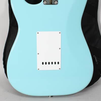 2018 Fender Made In Japan Limited Edition FSR Hybrid II Aerodyne Stratocaster Daphne Blue w/HSC image 4
