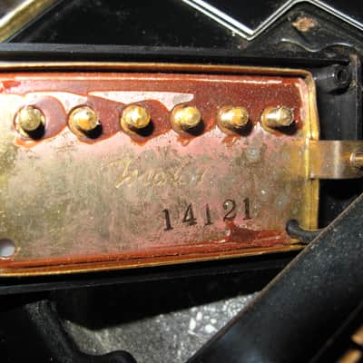 Vintage 1970s Lawsuit Black Beauty Single Cut - Made in Japan - Original Maxon Pickups Mann (Ibanez) image 5