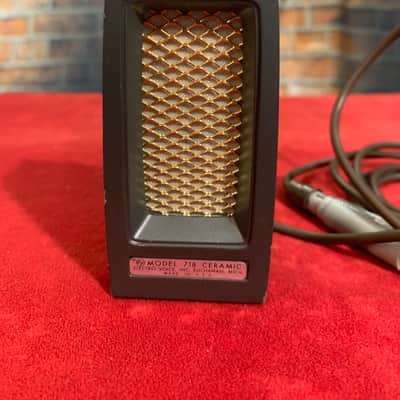 Electro-Voice Model 718 (#1)- Very RARE Vintage Ceramic Microphone 1960’s image 2