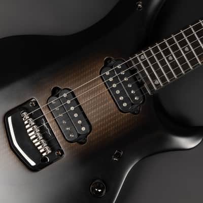 2014 Ernie Ball Music Man John Petrucci Signature Majesty 6 - Polar Noir | USA JP6 Neck Thru DiMarzio Piezo Stainless Steel Frets Matching Headstock Low Serial Number 3.16kg | OHSC image 19