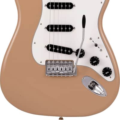 Fender Limited Edition Stratocaster Electric Guitar in Sahara Taupe, Made in Japan, NEW image 1