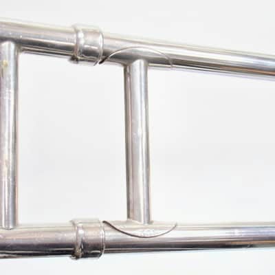 American Standard High Grade Trombone Early 1920s Silver image 7