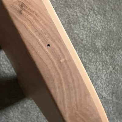 Fender Ultra Luxe Telecaster guitar body ash base coat cream binding imagen 7