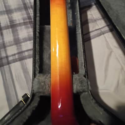 Epiphone Joe Pass Signature Emperor II 2001 Heritage Cherry Sunburst MIK Rare Finish image 10