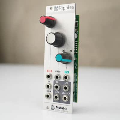 Mutable Ripples Eurorack Module w/ Mogami Patch Cable #58369 image 6