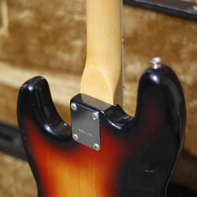 Maya 4 String Bass 1970's - Sunburst image 14