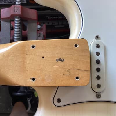 Fender Stratocaster 1969 Vintage - Refin Olympic White Hendrix image 24