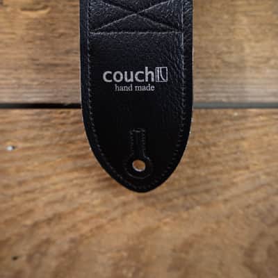 Couch - Navy and Buckskin Seatbelt Guitar Strap - SB017 image 3