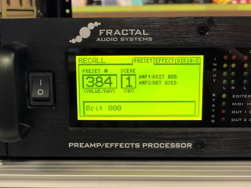 Fractal Audio Axe FX II XL+ & 4U ATA Rack Case | Reverb