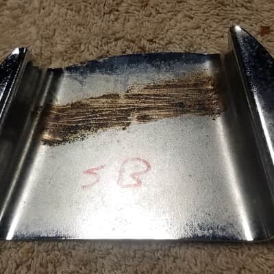 Fender Precision bass Bass bridge cover 1952 image 9