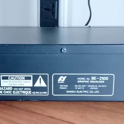 Sansui SE-2100 Mid-80s - A fully functional rare with multi voltage. Some cosmetic scratches are visible. image 3