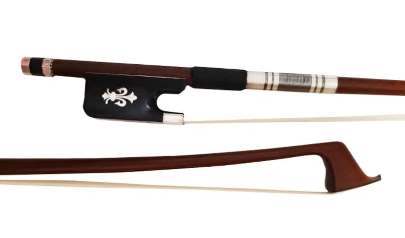 4/4 Size Viola Bow. Brazilwood Stick. Natural Mongolian Horsehair image 1