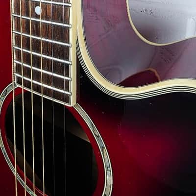 ARIA ELECORD FET-ELITE RS RED SUNBURST ELECTRO ACOUSTIC GUITAR image 9
