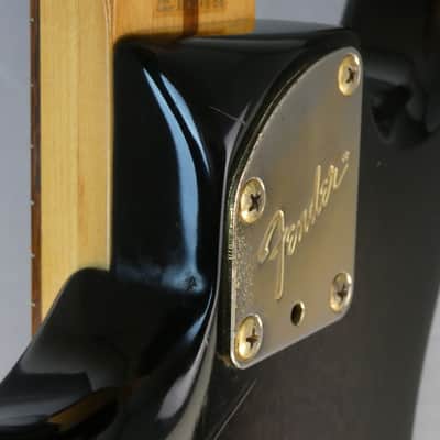FENDER Stratocaster STR-75R 1986 - Black Burst Gold - Japan Import image 8