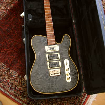 Say Hello to 'Big Al', my Full~Tilt~Tele', 2024, Fully Loaded, Upholstered 'Tele-Gator', Handcrafted Custom Telecaster image 1