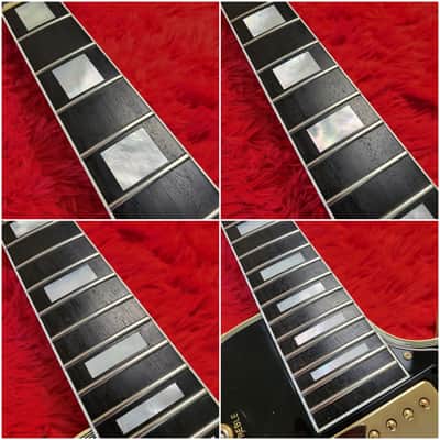 2018 Tokai LC220S Les Paul Custom Black Beauty Premium Series - Black - With Original Hard Case - Made In Japan MIJ image 7