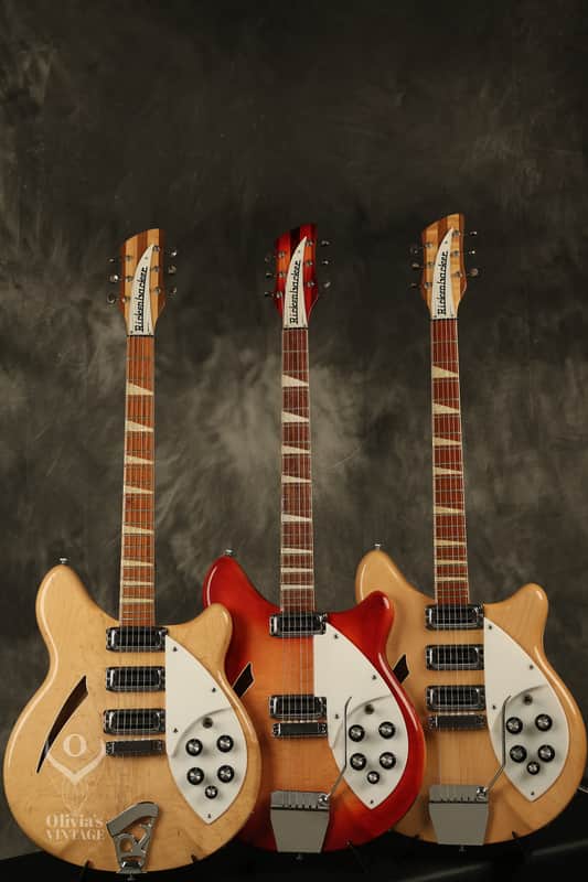 1960's/80's Rickenbacker set 370/365/375 from their museum w/ sequential serial numbers image 1