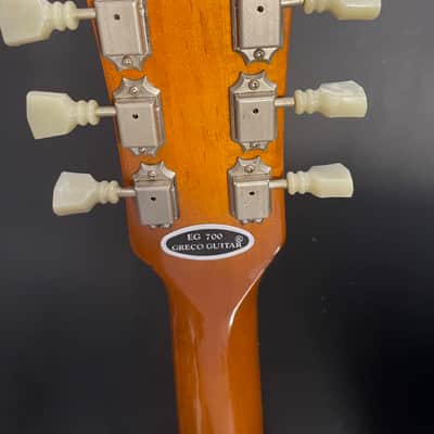 Greco LES PAUL Goldtop model EG700 1978 - goldtop image 9