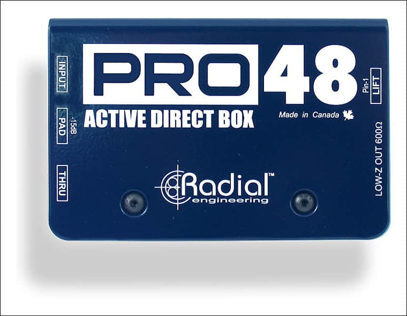 Radial Pro48 Active Direct Box | Reverb