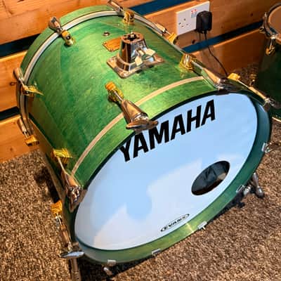 Yamaha Maple Custom Drum Set in Emerald Green image 25