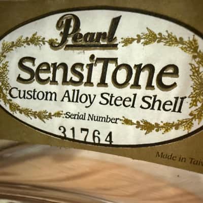 Pearl Sensitone 6.5x14 Steel Shell Snare Drum image 11