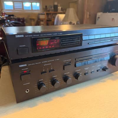 Yamaha A-520 Natural Sound Amplifier + t-420 Tuner Serviced Cleaned Sounds GR8🔥 image 2