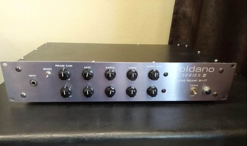 Soldano SP-77 SLO tone Series II tube guitar preamp. SP77 SP 77