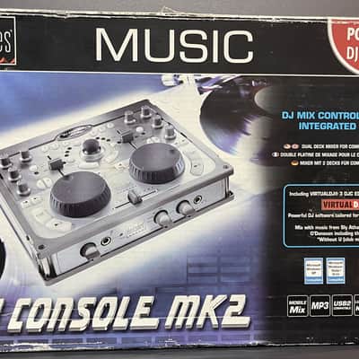 Hercules DJ Console MK2 Portable Controller w/ Software CD and USB Cable - Grey image 12