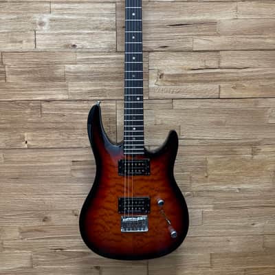 Brian Moore i8 i2000 Series Hardtail Electric Guitar 2000's - Vintage Sunburst 6lbs 7oz w/hard case image 2