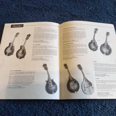 Vintage 1962 Gibson Full-Line Catalog! Rare, Original Case Candy, Paperwork! image 23