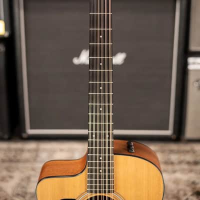 Taylor 150ce Left-Handed 12-String Dreadnought Acoustic/Electric Guitar - Natural with Gig Bag image 5