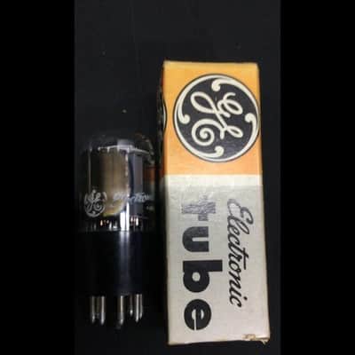 NOS NIB GE 6SN7GTB Side O Getter Vintage Audio VACUUM TUBE Tested D.9580 image 1