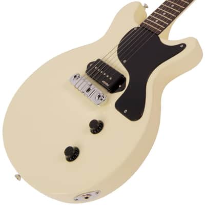 Vintage V130 ReIssued Electric Guitar ~ Vintage White image 3