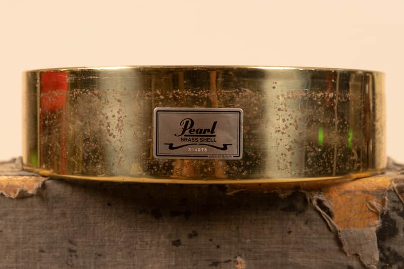 1990s Pearl Free Floating 14" Brass Shell