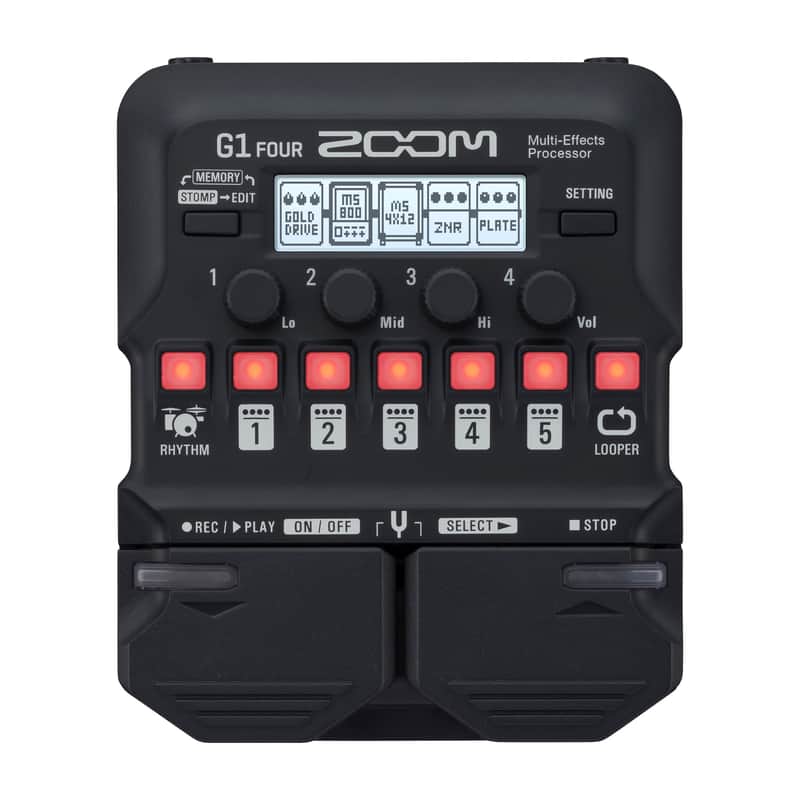 Zoom G1 FOUR Guitar MultiEffects Processor image 1