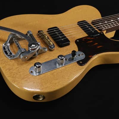Fender Masterbuilt Prestige Collection P-90 Bigsby Tele Closet Classic Masterbuilt by Dale Wilson Tv Yellow ONE OF A KIND! 832 image 1