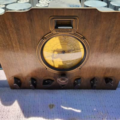 MCMURDO Masterpiece IV Silver Tube Radio Bild 1