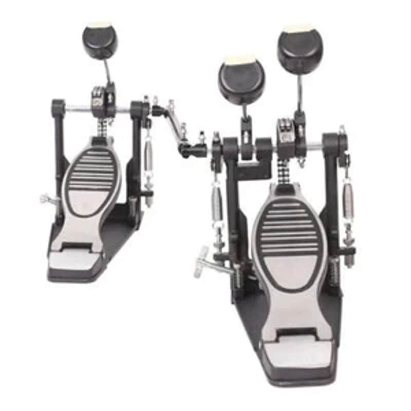 New Double Bass Drum Pedal Twin Kick Drum Pedal Dual Chain Percussion image 1