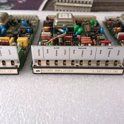 Studer B67, set of Audio & other cards image 21