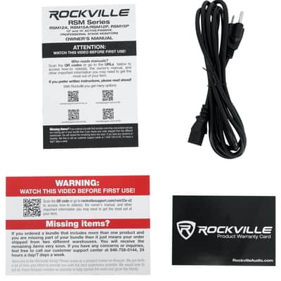 Rockville RSM12A v2 12" 1000w 2-Way Powered Active Stage Floor Monitor Speaker image 3