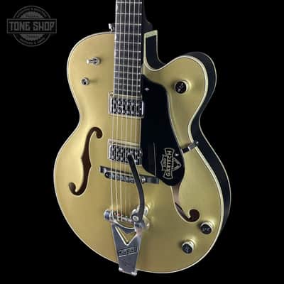 Used 2013 Gretsch Custom Shop Stephen Stern Masterbuilt 130 Anniversary Metallic Gold/Black w/Case TSU24198 image 5