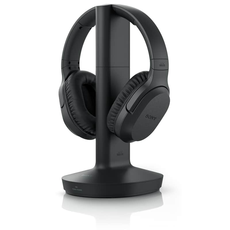 Sony RF400 Wireless Home Theater Headphones (Black) - WH-RF400 image 1