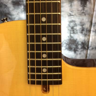Johnson JG-50-NA Natural top Acoustic Chambered Thin Body Electric image 2