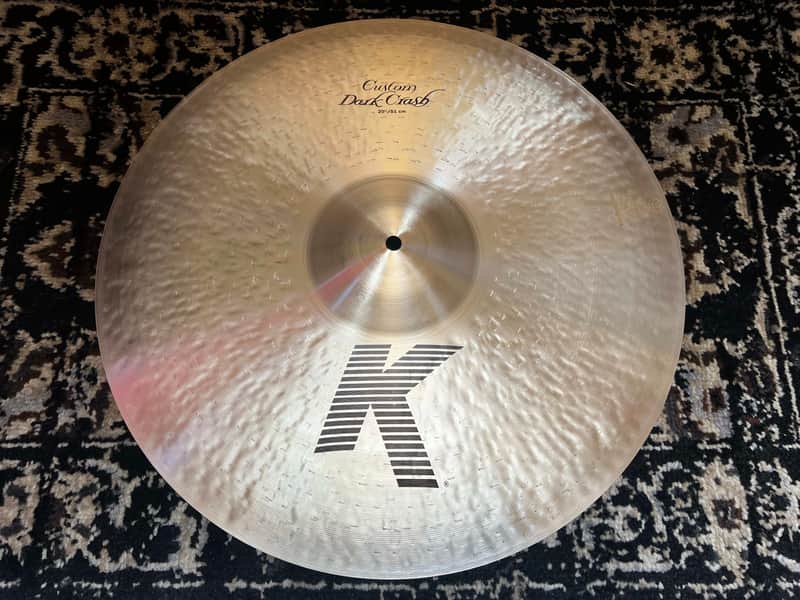 (MINT) Zildjian 20" K Custom Dark Crash Cymbal - Traditional image 1