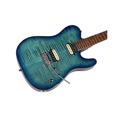 Sire Larry Carlton T7 FM TBL transparent blue Electrics guitar Bundle image 7