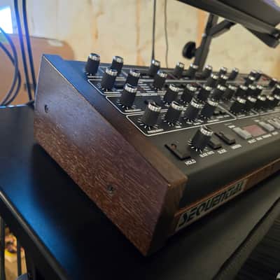 Sequential Prophet-6 Desktop 6-Voice Polyphonic Synthesizer 2018 - 2020 - Black with Wood Sides image 10